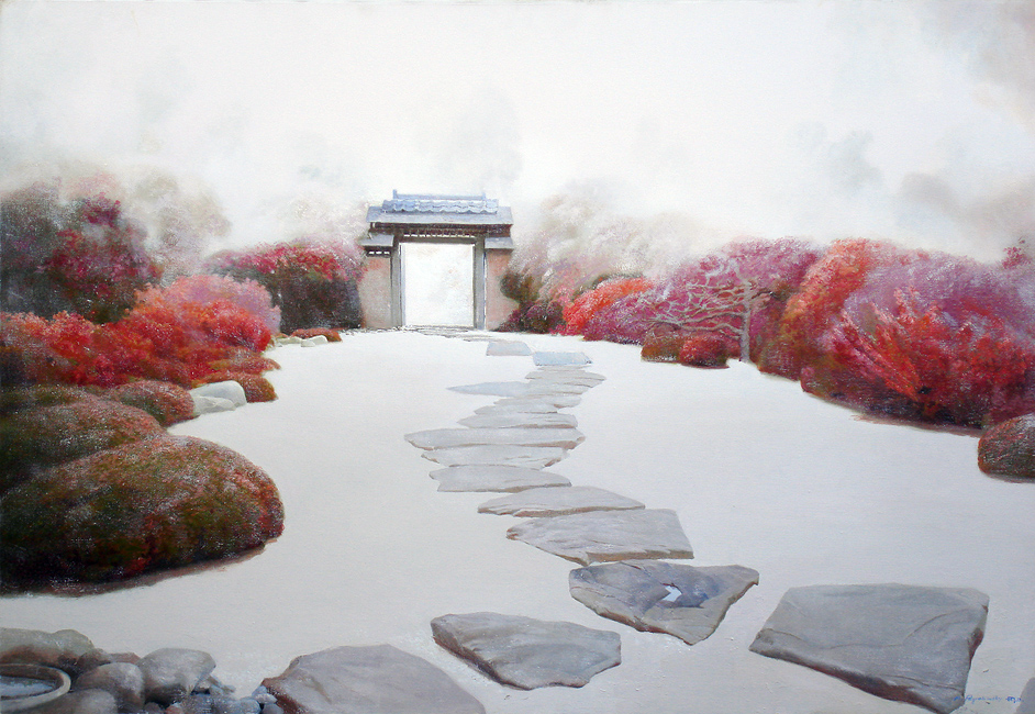 The Gates , oil on canvas 30"x 44",  76.2cm. x 11.76 cm